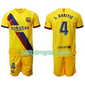 Billige Fotballdrakter FC Barcelona Ivan Rakitic 4 Barn Bortedraktsett 2019/20 Kortermet